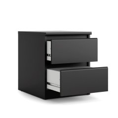 Noční stolek Simplicity 291 woodgrain černá