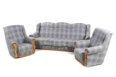 Sedací souprava Anna 3f+1+1 - Lobox 13/olše