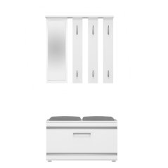 Předsíňová sestava Granát bílá