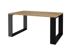 Konferenční stolek Sava dub artisan/černá