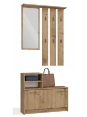 Předsíňová stěna Jantar dub artisan