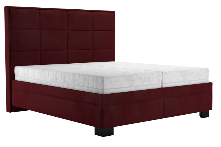 Postel Saimi 180x200 N90 vínová