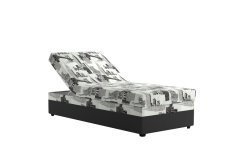 Válenda Elena 90x200 šedobílá se vzorem