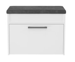 Botník se sedákem Pargas MINI bílá